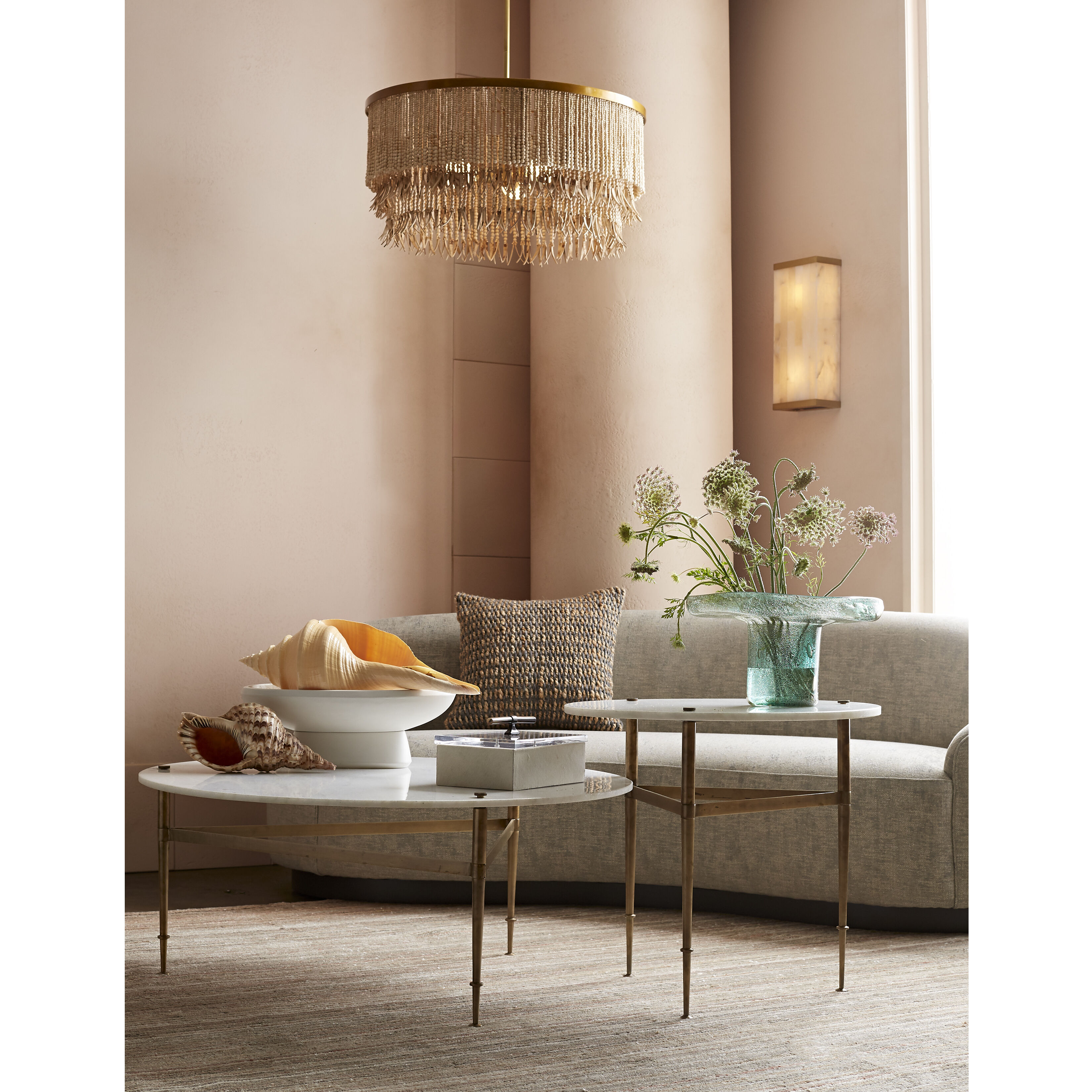 Chelsea White Centerpiece